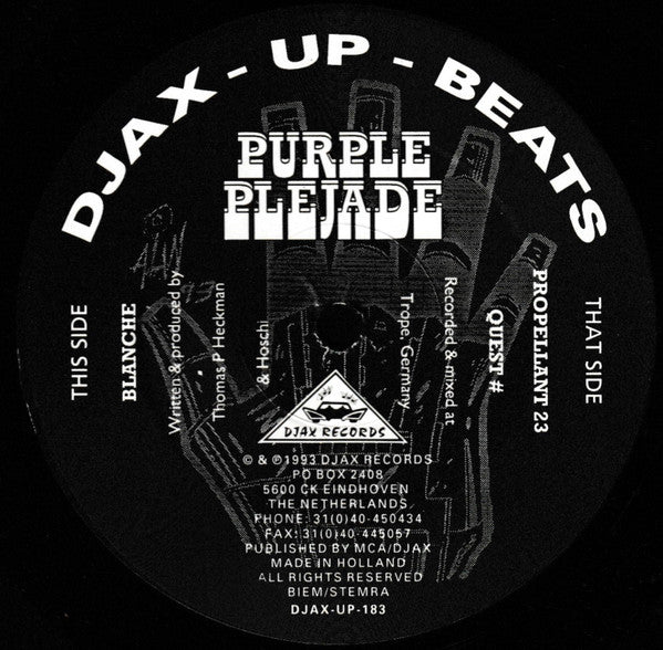 Purple Plejade – Blanche