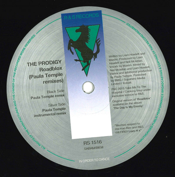 The Prodigy - Roadblox (Paula Temple Remixes)