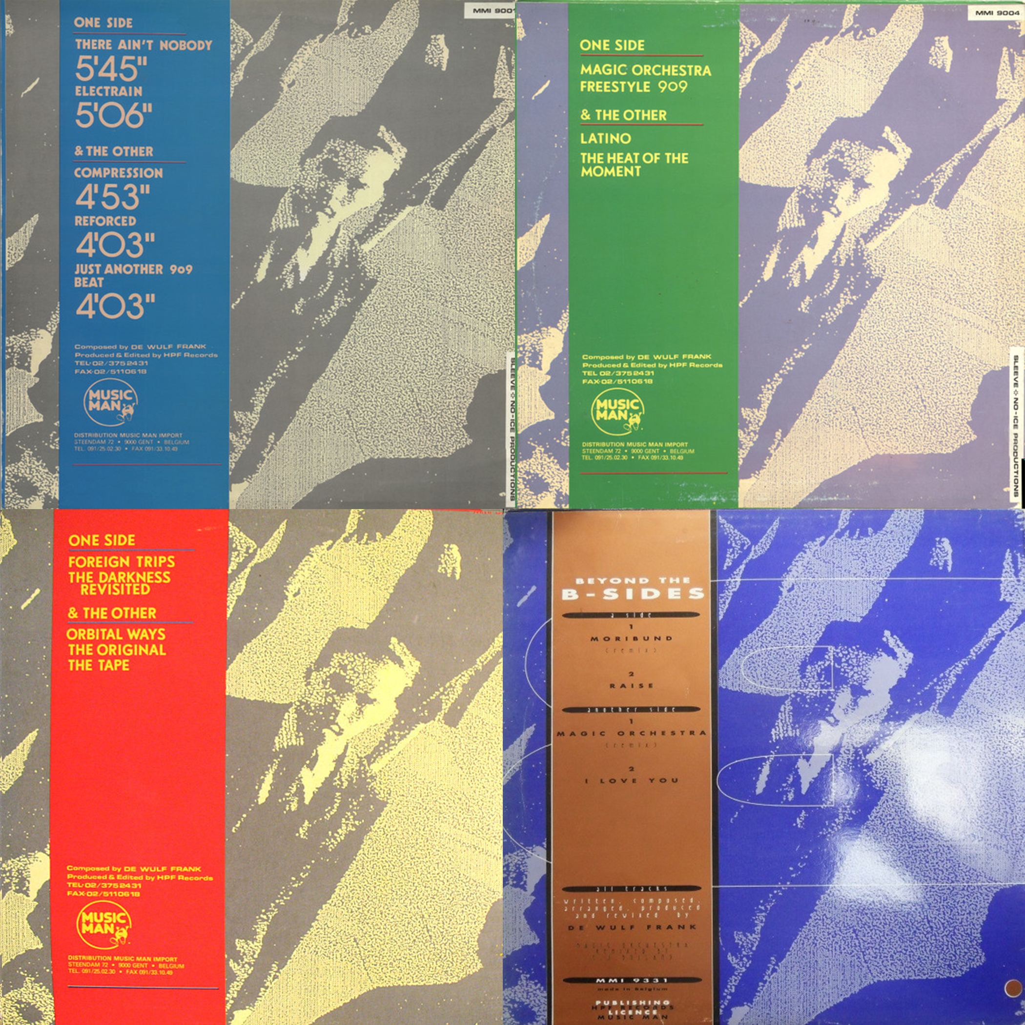 THE B-SIDES - TECHNO (4 PACK)