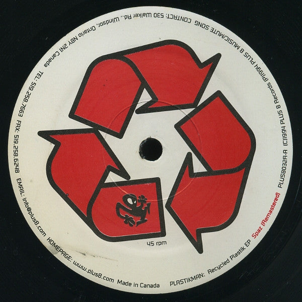 Plastikman - Recycled Plastik EP