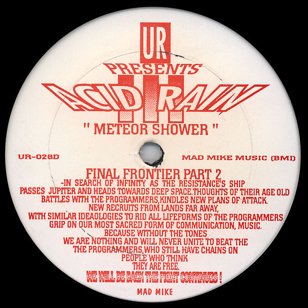 Underground Resistance - Acid Rain III - Meteor Shower [2x12"]