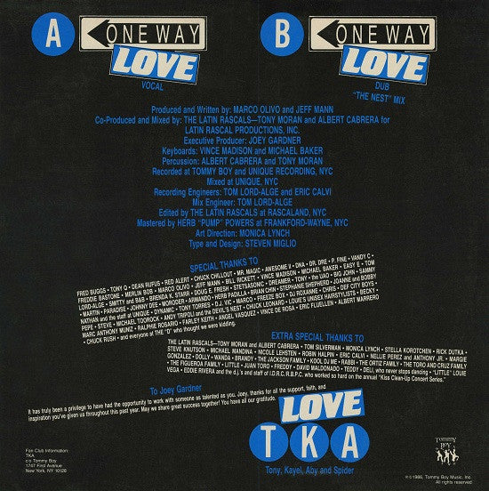 TKA - One Way Love