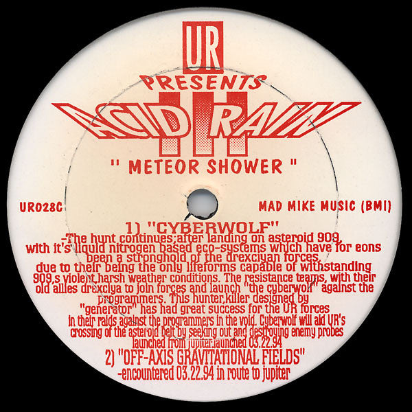 Underground Resistance - Acid Rain III - Meteor Shower [2x12"]