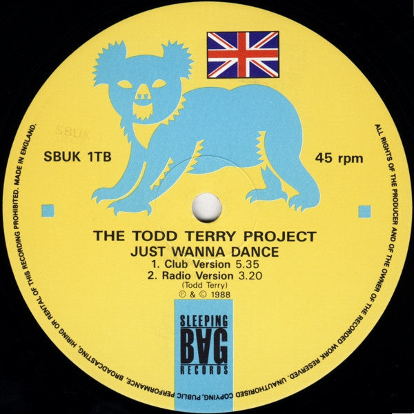 The Todd Terry Project - Weekend / Just Wanna Dance