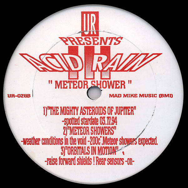 Underground Resistance - Acid Rain III - Meteor Shower [2x12"]