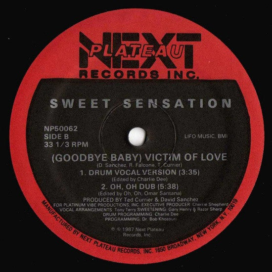 Sweet Sensation - (Goodbye Baby) Victim Of Love