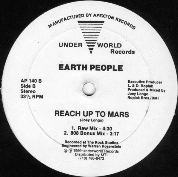 Earth People - Reach Up To Mars
