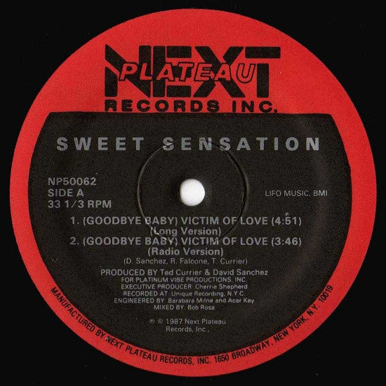 Sweet Sensation - (Goodbye Baby) Victim Of Love