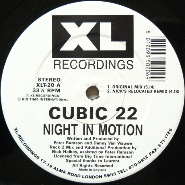 Cubic 22 - Night In Motion