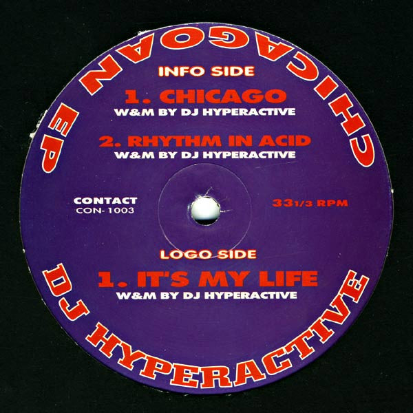 DJ Hyperactive - Chicagoan EP