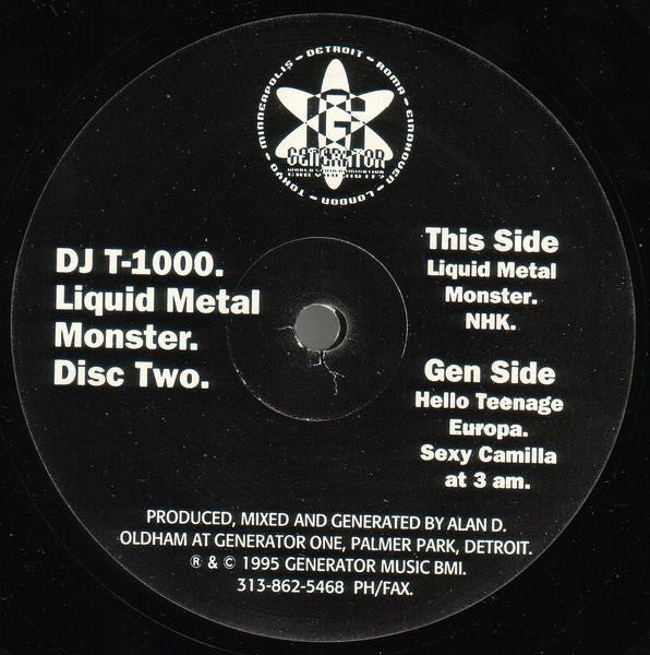DJ T-1000 - Liquid Metal Monster [2x12"]