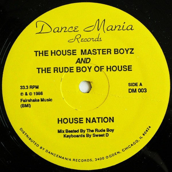 The Housemaster Boyz And The Rude Boy Of House - House Nation