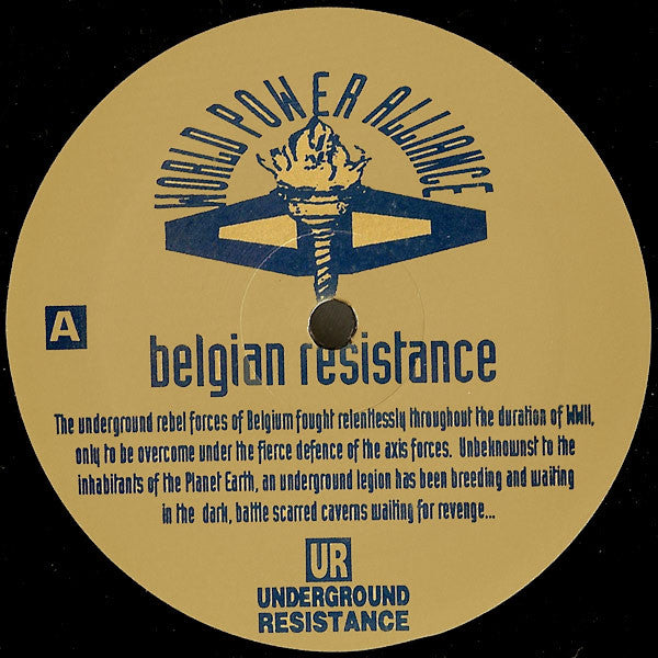 Underground Resistance - Belgian Resistance