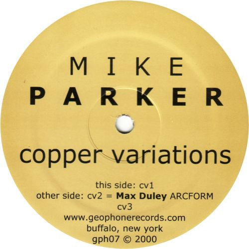Mike Parker - Copper Variations